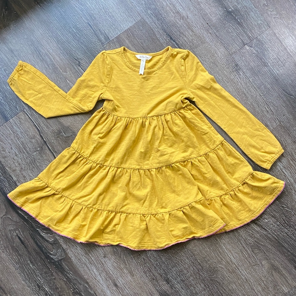 Matilda Jane Golden Apple Pie Dress sz 6 girls - Picture 1 of 5